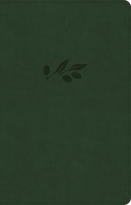 CSB Thinline Centre-ColumnReference Bible Olive I/L