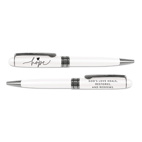 Pen Hope God's Love White w/Gift Box