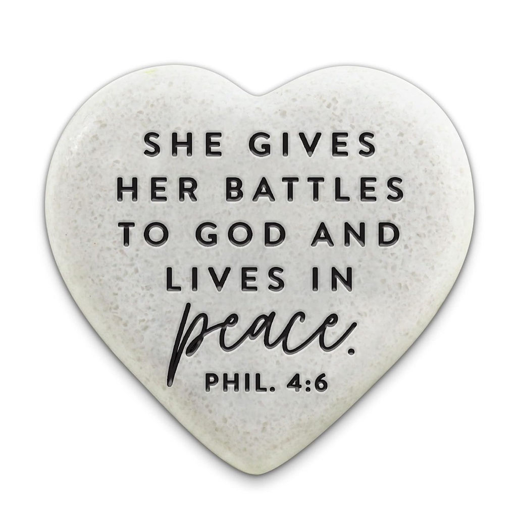 Cast Stone Heart She Lives In Peace