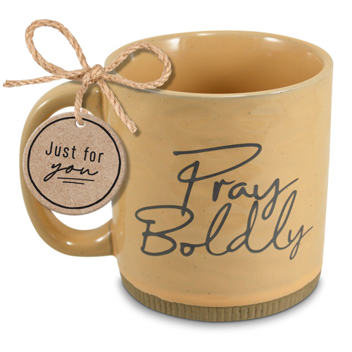 Mug Pray Boldy Blush Powerful Words