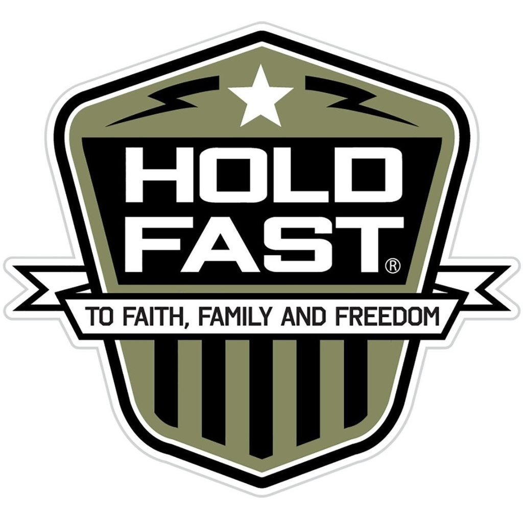 Vinyl Sticker Hold Fast Shield