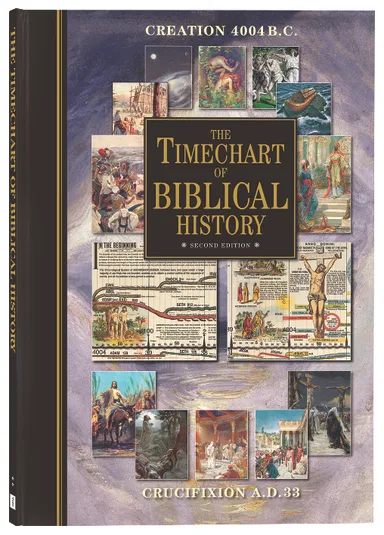 Timechart of Biblical History: Concertina Panel Book 2nd Ed