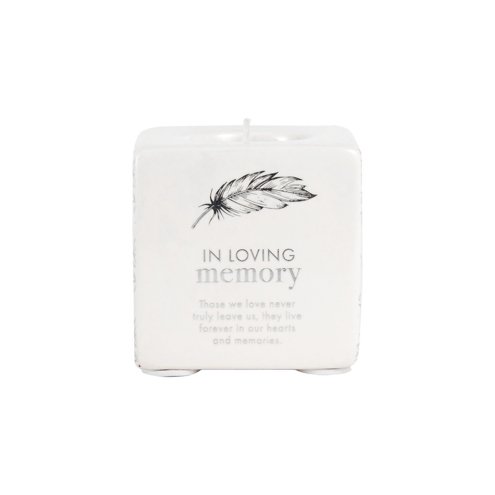Candle Holder Sympathy In Loving Memory