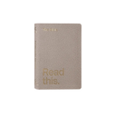 NLT Bible Read This Marl Grey
