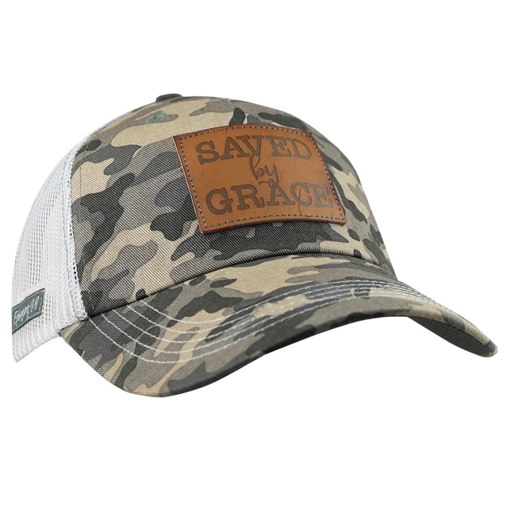 Cap Saved By Grace Camo