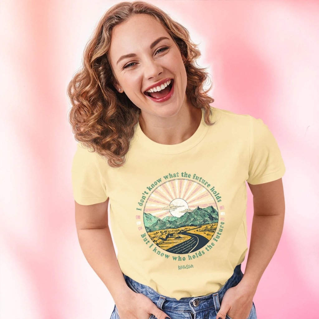 Tshirt Future Sunrise Yellow Large