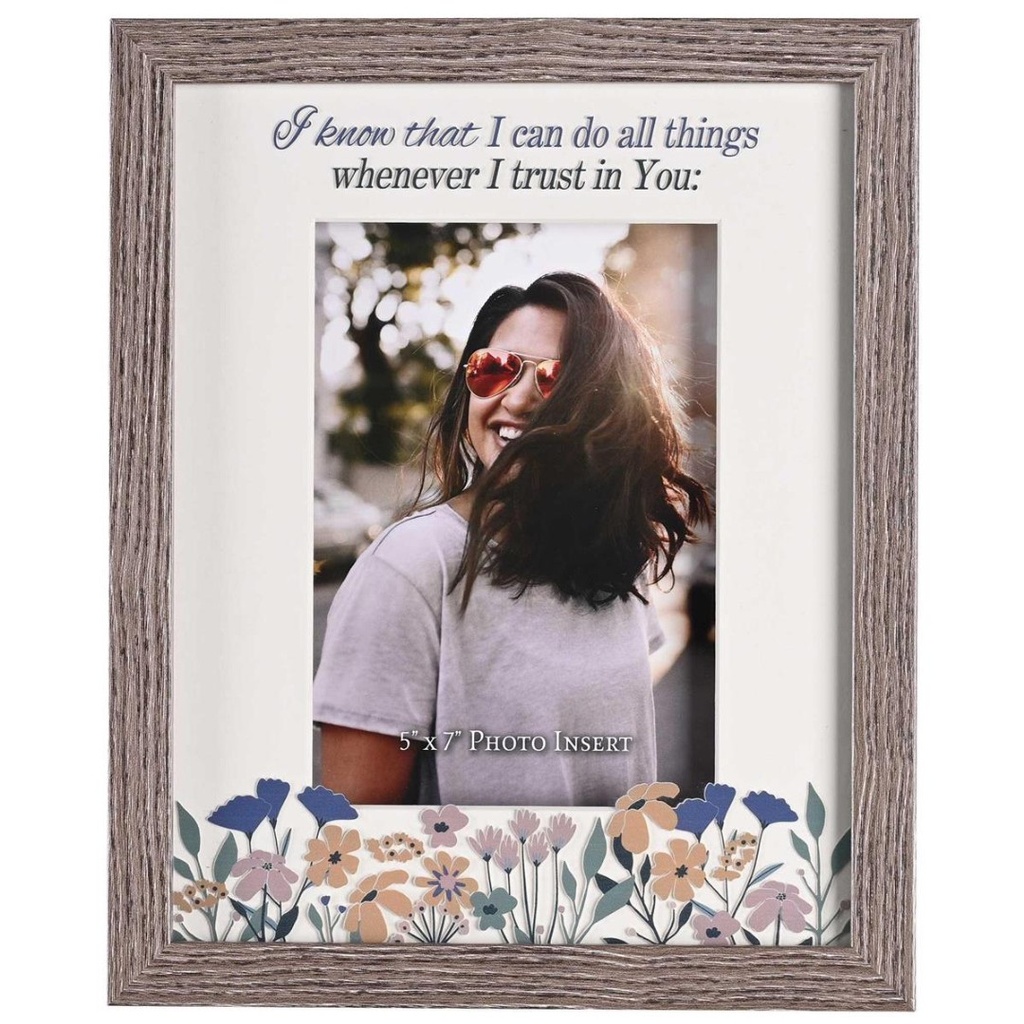 Photo Frame I Know That I Can Do All Things