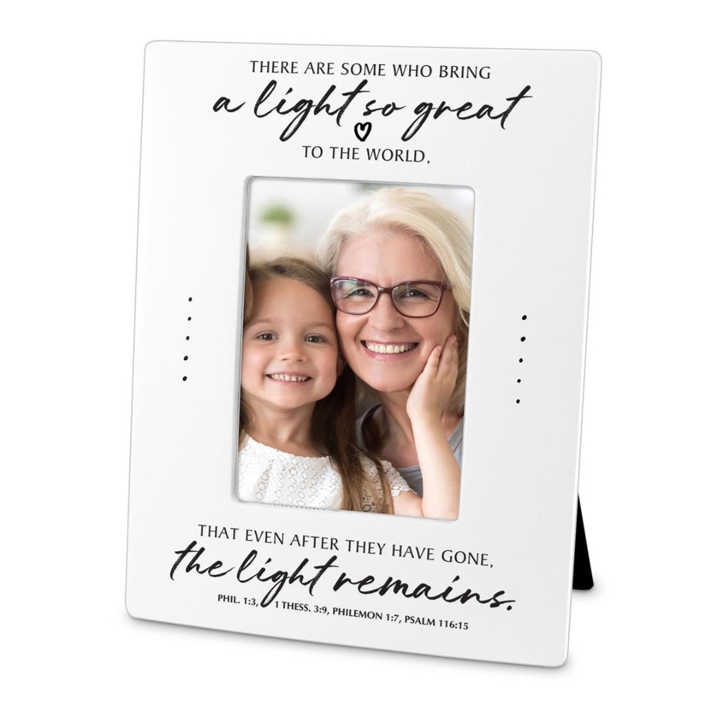 Photo Frame A Light So Great White