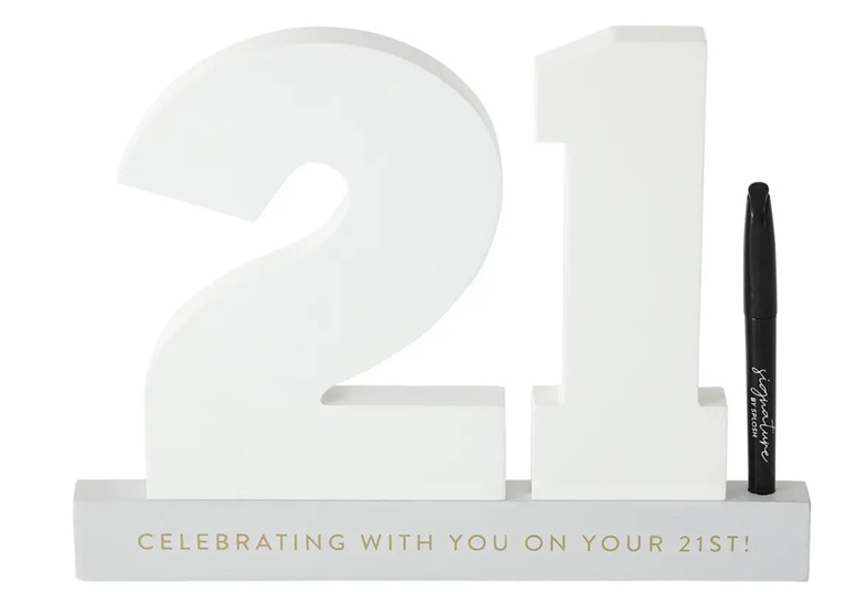 Signature Number 21 Keepsake