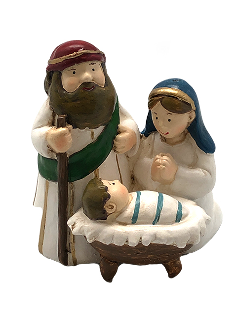Nativity Scene Holy Family 9cm