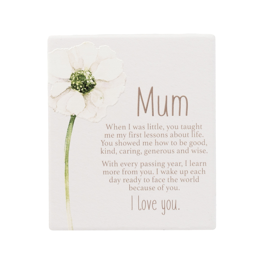 Verse Plaque Greenhouse Mum