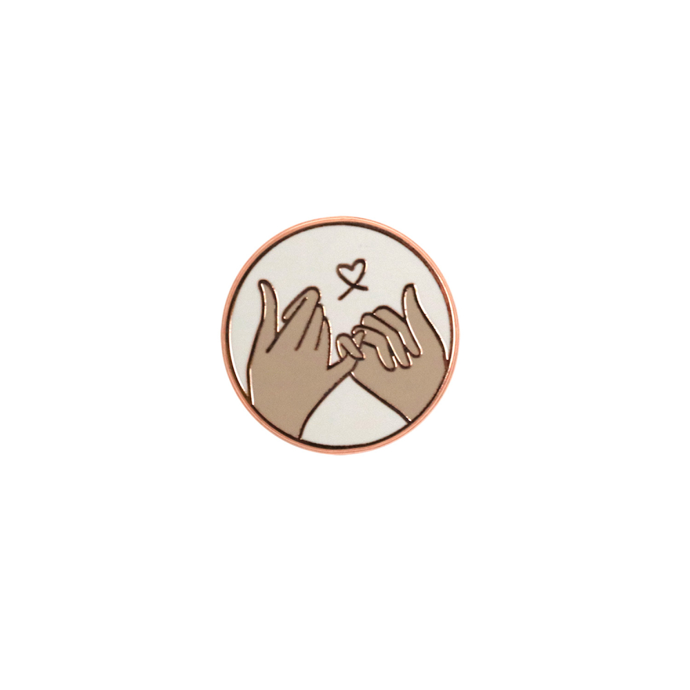Keepsake Pin Friends Rose Gold