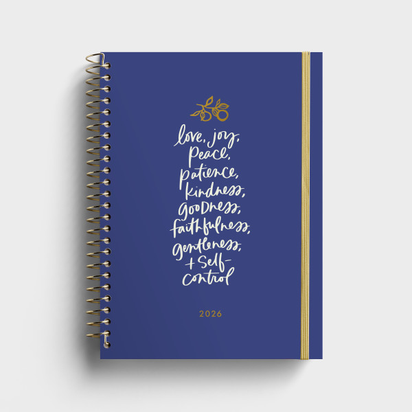 2026 12-Month Weekly Planner Love Joy Peace (07/25)