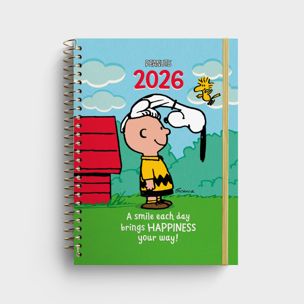 2026 12-Month Weekly Planner Peanuts (07/25)