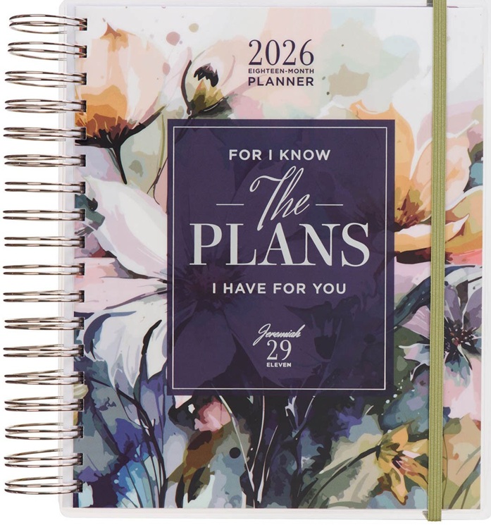 2026 18 Month Planner I Know the Plans Elastic (07/25)