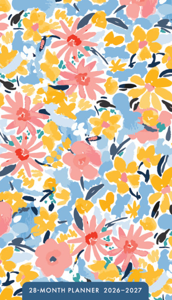 2026 28 Month Planner Floral (07/25)
