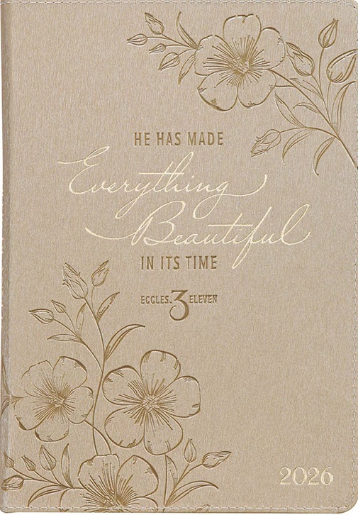 2026 Exec Planner Everything Beautiful Gold Zip (07/25)