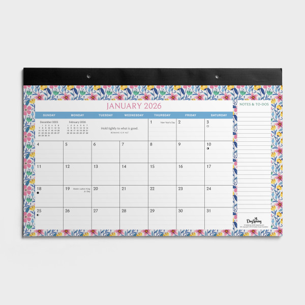 2026 Floral Desk Pad (07/25)
