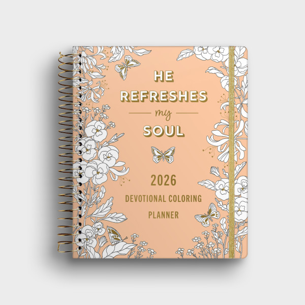2026 He Refreshes My Soul Devotionals Colouring (04/25)