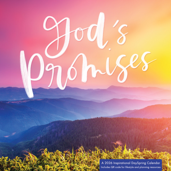 2026 Mini Wall Calendar God's Promises (07/25)