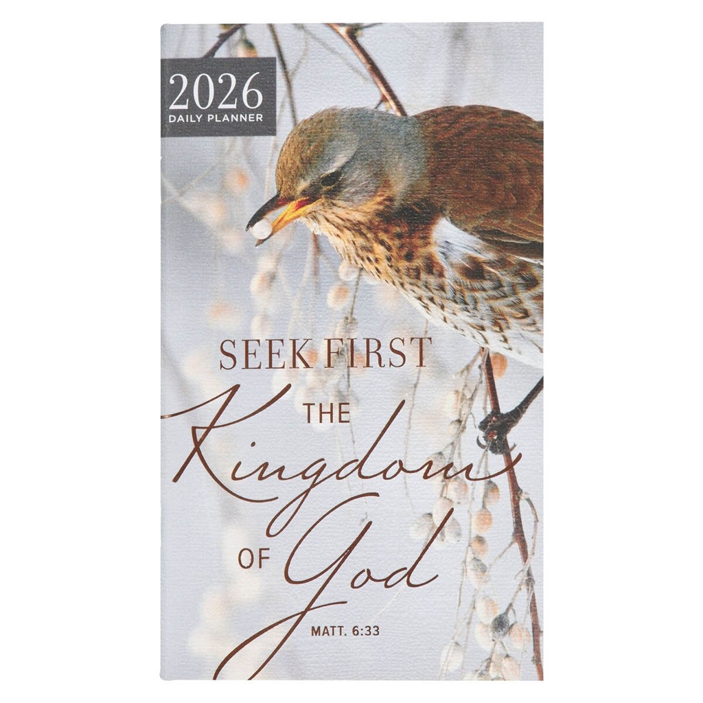 2026 Small Daily Planner Kingdom of God Bird (07/25)