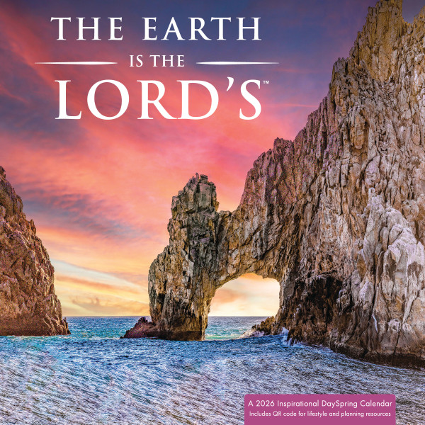 2026 Wall Calendar Earth is the Lord's (07/25)