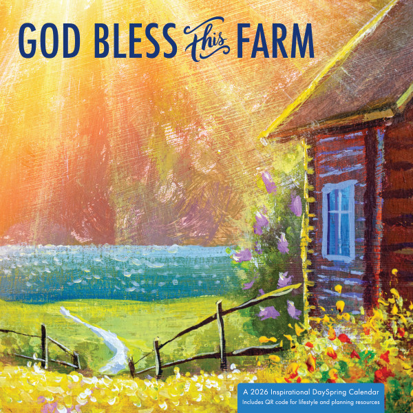 2026 Wall Calendar God Bless This Farm (07/25)