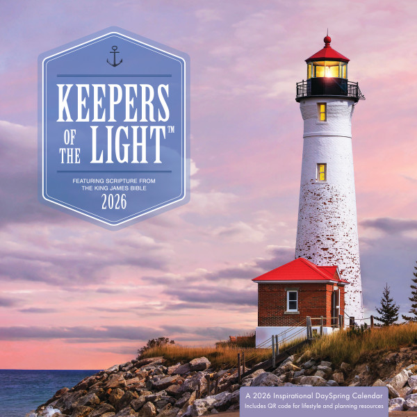2026 Wall Calendar Keepers of the Light KJV (07/25)