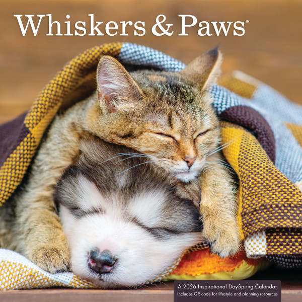 2026 Wall Calendar Whiskers & Paws (07/25)