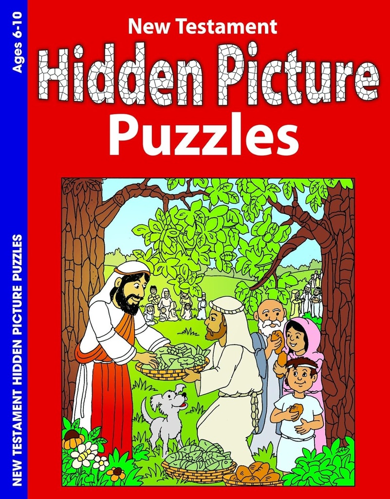 Activity Book: Hidden Picture Puzzles NT Ages 6-10