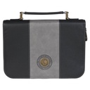 Bible Case Med Be Strong Grey/Black Medallion 