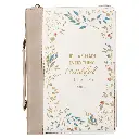 Bible Case XL Everything Beautiful Taupe 