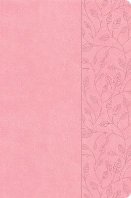 CSB Large Print Thinline Value Edition Soft Pink Lea (02/25)