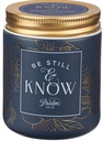 Candle Be Still Golden Rose Nordic Seaside Glass 