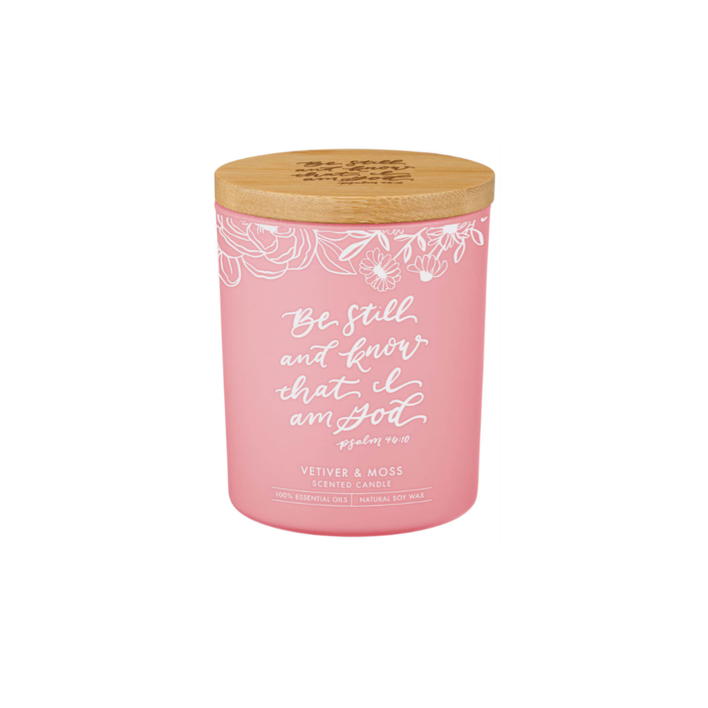 Candle Be Still Vetiver and Moss Glass (03/25)