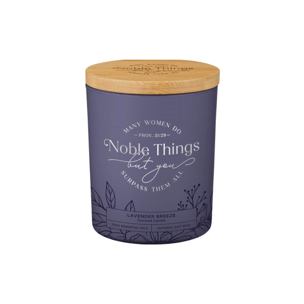 Candle Noble Things Lavender Breeze Glass