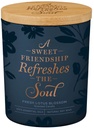 Candle Sweet Friendship Fresh Lotus Blossom 