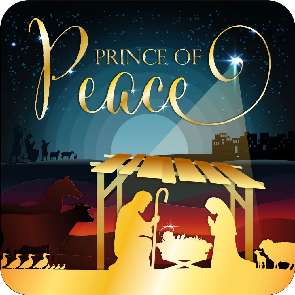 Christmas Coaster Peace