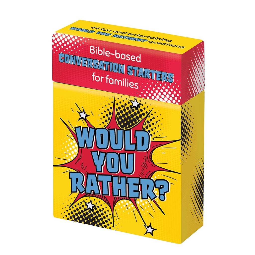 Conversation Starters For Families Would You Rather (01/25)