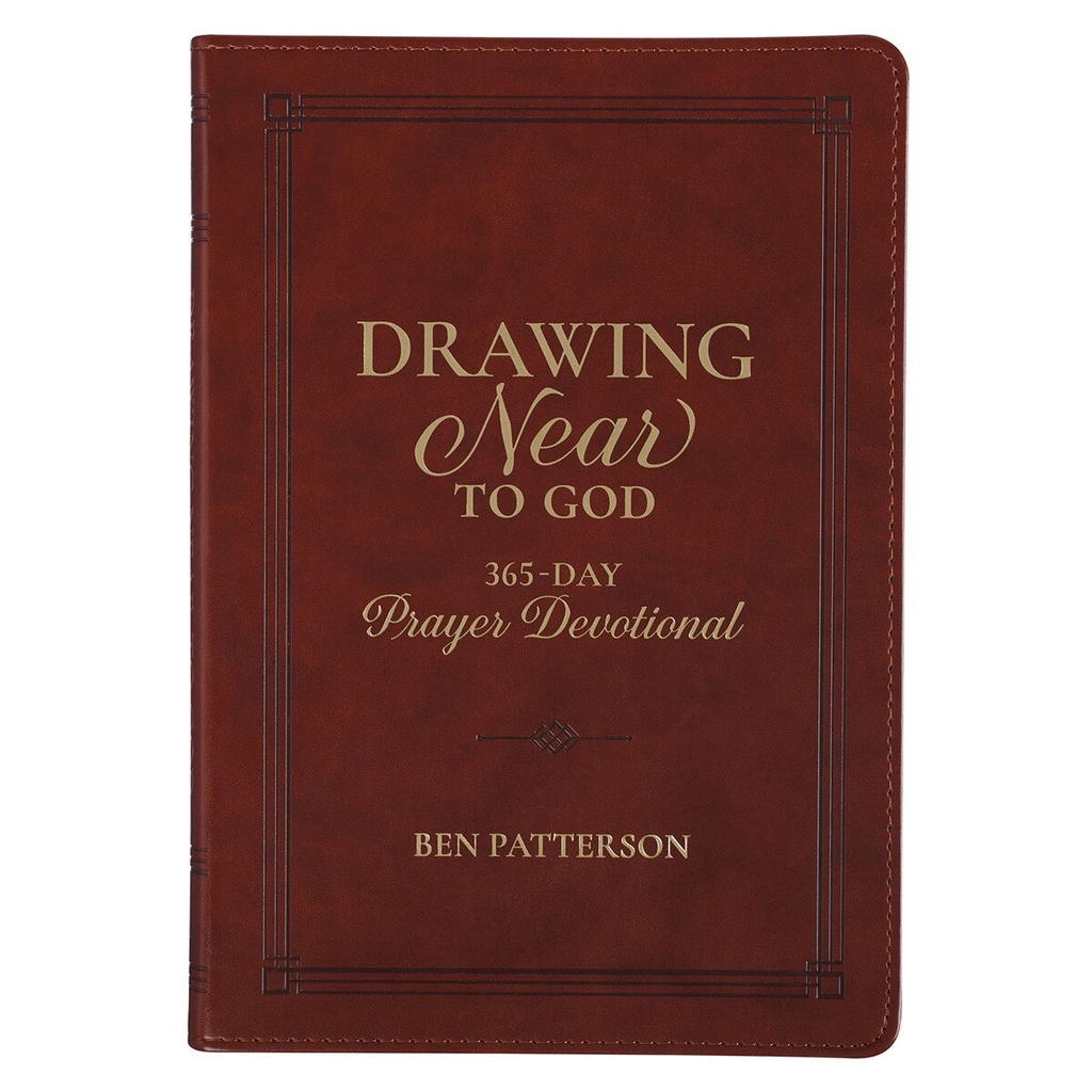 Drawing Near To God Prayer Devo Saddle Tan (01/25)