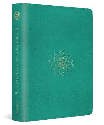ESV Single Column Journaling Bible TruTone Teal Cross(02/25)