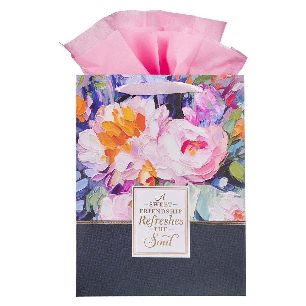 Gift Bag Large Sweet Friendship Watercolour 