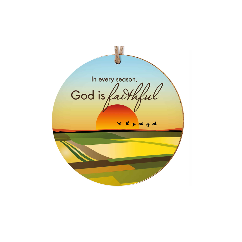 Hanging Decoration God Is Faithful