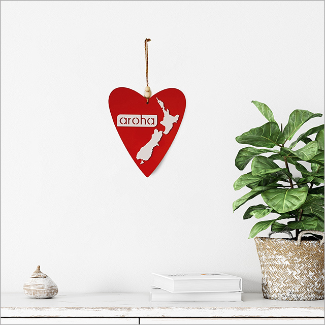 Heart Set Aroha NZ White