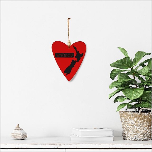 Heart Set Whanau NZ Black