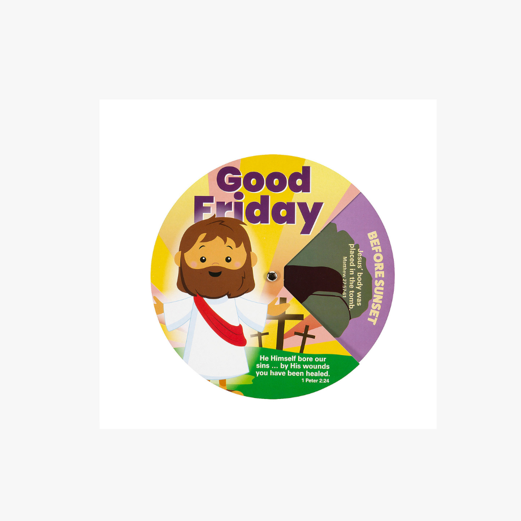 Holy Week Good Friday Clock Wheels 12Pk