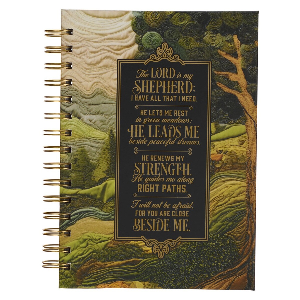Journal Lord Is My Shepherd Wirebound 