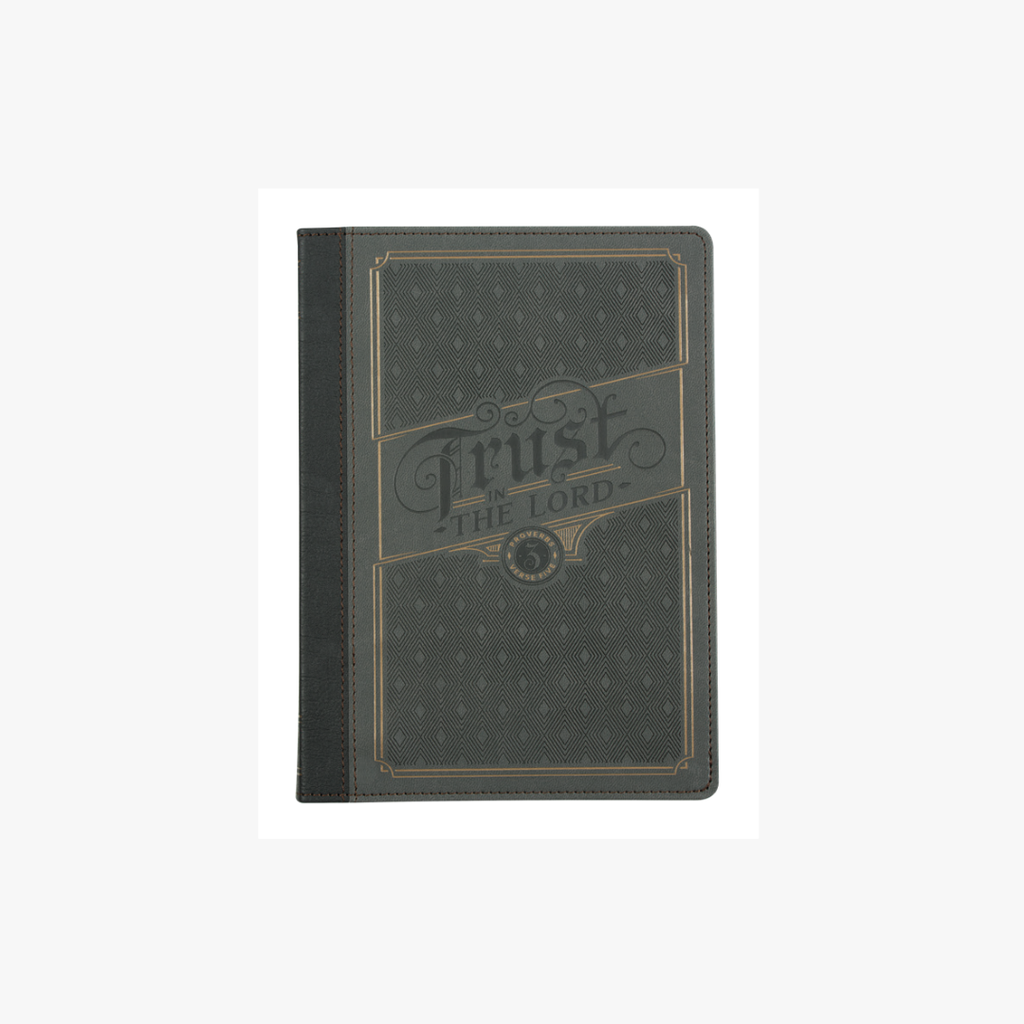 Journal Trust In The Lord Charcoal Classic