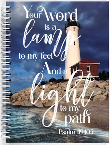 Journal Your Word Is A Lamp Hardcover