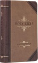 KJV Bible Giant Print Walnut & Tan LuxLeather